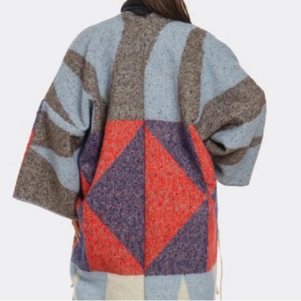 Multi Color Wool Cardigan - Picture 5 of 5